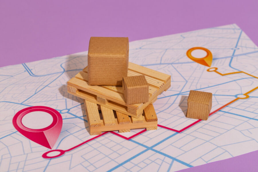 Supply chain representation still life